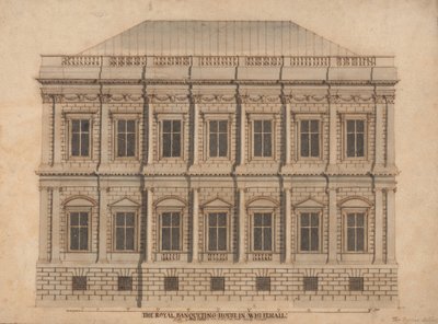 Banqueting House, Whitehall by Thomas Forster